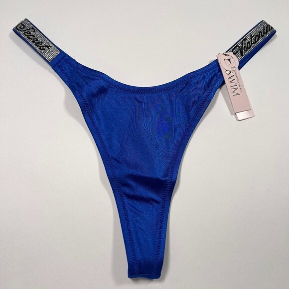 Victoria Secret 34A S Bombshell Push Up Bikini Top Set Thong LOGO Shine Strap - Picture 7 of 10